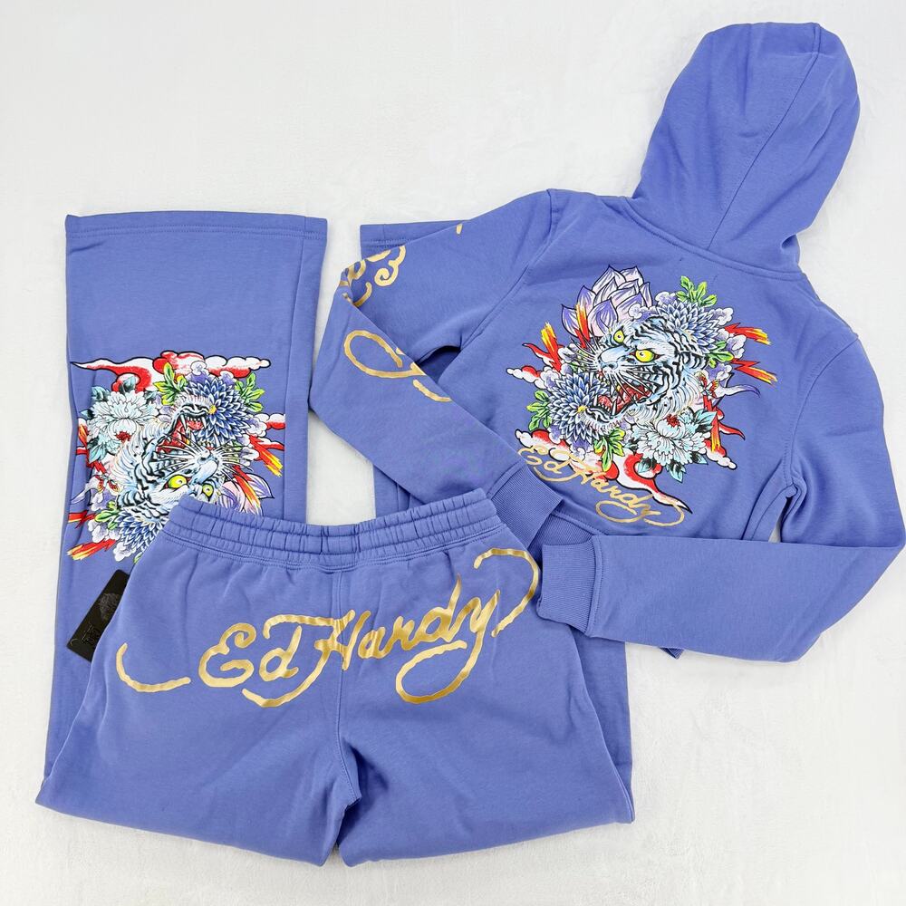 Ed Hardy Tracksuit (Size S)